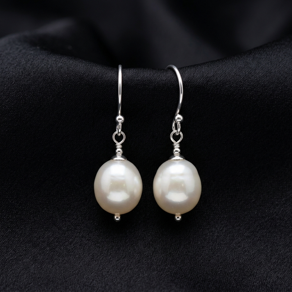 Freshwater Pearl Drop Earrings